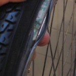 Rim of busted wheel